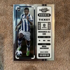 Mohamed-ali Cho 2022-23 Panini Chronicles La Liga - Contenders Rookie Ticket base - Real Sociedad ルーキー RCの画像1