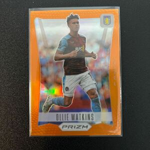 Ollie Watkins 25シリ　激レア - 2023-24 PANINI PRIZM premier league - Flashback 2012 Orange prizm インサイド　- Aston Villa