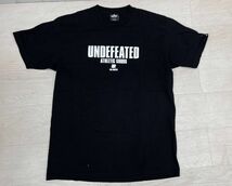 UNDEFEATED Tシャツ ブラック Lサイズ メンズ 半袖 プリントTシャツ ATHLETIC GOODS 丸首 アメカジ LOS ANGELES 即日発送_画像9