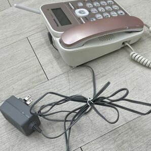 1円 Panasonic デジタルコードレス電話機 VE-GD31-P 親機 ピンク 1.9GHz 動作確認済 取説 ホワイトバックライト液晶 パナソニック 即日発送の画像9