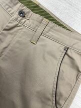 EDWIN チノパン K40391 XV KHAKI Lサイズ 83㎝ ベージュ ブーツカット シューカット ワークパンツ コットンパンツ エドウィン 即日発送_画像3