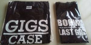 BOOWY トートバッグ＆Tシャツ LAST GIGS CASE OF BOΦWY 氷室京介 布袋寅泰 未使用 ゆうパック無料