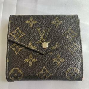 LOUIS Vuitton ルイ・ヴィトン モノグラム 財布 Wホック