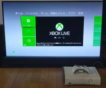 [送料無料] XBOX 360（本体+コントローラ+HDMIケーブル）※不具合あり_画像1