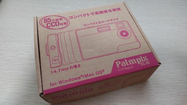 カードサイズ　デジタルカメラ　Palmpix DC-85