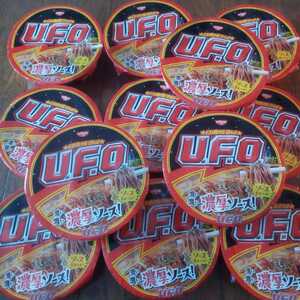 日清食品　日清焼そば　UFO　濃い濃い濃厚ソース！１２個セット（賞味期限2024/6/4）