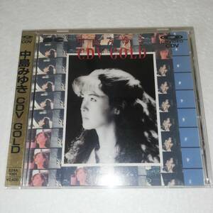 ☆中島みゆき CDV GOLD　☆現状 中古品　☆E24A1001　