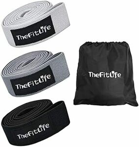 TheFitLife トレーニングチューブ 筋トレチューブ ゴムチューブ レジスタンスバンド ストレッチバンド フィットネスバンド