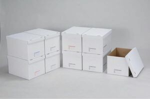 ストレージBOX 9個組　収納箱　ダンボール　収納ボックス　ゴミ箱　ゴミ入れ