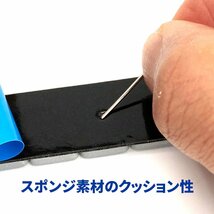 送料無料【強力粘着】ちぎれるバランスウエイト SLIT FIVE グレー(シルバー) ☆新品 5g刻み 60g×100本入り 6kg 即決☆_画像6