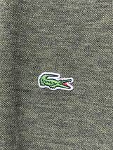 美品★LACOSTE/ラコステ CLASSIC FIT 半袖 鹿の子 ポロシャツ グリーン FR 4 US M_画像5