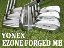 【石川遼プロ使用モデル】 YONEX　EZONE FORGED MB　DG S200　4-9,P　7本セット　ヨネックス　イーゾーン　マッスルバックアイアン　メンズ_画像1