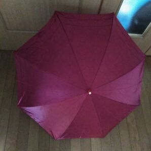 新品未使用 GIVENCHY 折り畳み傘 ワインレッド 雨具カバー付き