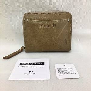 【訳あり】W656 未使用 ペラム Peram 折り財布 二つ折り財布 財布 日本製 レディース 