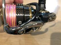 DAIWA◆15 イグジスト 2508PE◆EXIST◆定価77,000円（税抜）◆中古◆オマケ付（SLPWパワーライトコルクノブS、PEライン）◆エギング等に_画像6