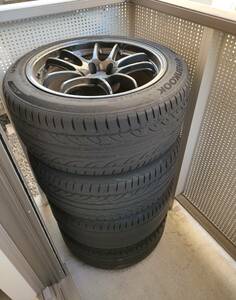 ENKEI PF01EVO 9J+35/9.5J±0 114.3/5穴 255/45 R18 18インチ エンケイ