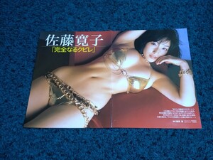 佐藤寛子☆切り抜き3ページ