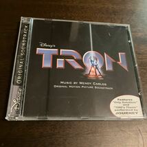 映画 サントラCD 「TRON」トロン 中古美品 ウェンディカルロス ジェフブリッジズ_画像1