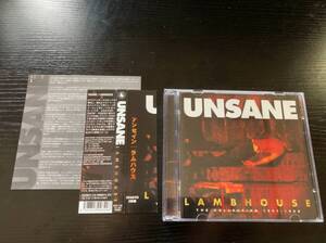 UNSANE / LAMBHOUSE 1991-1998 国内盤CD＋DVD アンセイン ノイズ　ロック