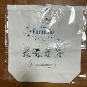 銀座三越　ファンタジア ミッキー　魔法使いの弟子 トートバッグ 白