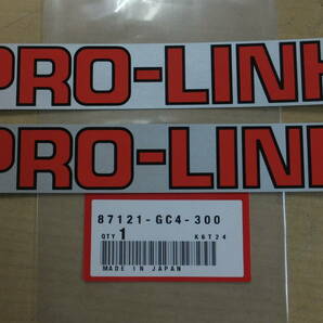 ☆プロリンクデカール/PROLINK/XL250R/XL400R/XL125R/XLX250R/MTX125R/MTX200RWD/MBX50MBX50F/MBX80インテグラ/MTX80R/MBX125F/MTX50の画像1