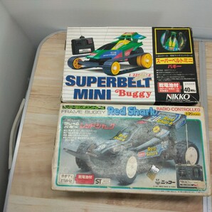 当時物 レトロ ジャンク ラジコンカー スーパーベルトミニ レッドシャーク ニッコー NIKKO おもちゃ 玩具 乗り物 ヴィンテージの画像1
