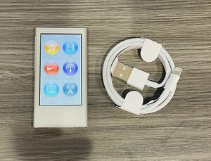 iPod nano 第7世代　16GB シルバーMD480J 送料無料　Appleアイポッドナノ 