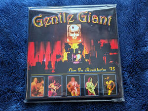 gentle giant / live in stockholm 75　中古品