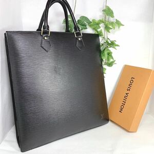 1円 LOUIS VUITTON ルイヴィトン サックプラ 大容量 トートバッグ ハンドバッグ エピ M59082 シリアル MI1927