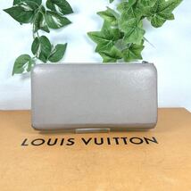 1円 ルイヴィトン LOUIS VUITTON トリヨン コメット ジッピー ラウンドファスナー 長財布 シリアル MI1195_画像2