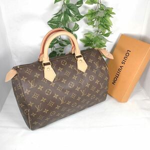 1円 LOUIS VUITTON ルイヴィトン モノグラム スピーディ30 M41526 ハンドバッグ シリアル 891FO