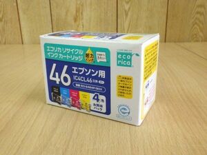 ◆未開封●EPSON エプソン用 互換インク ECI-E464P/BOX リサイクルインクカートリッジ 4色パック エコリカ ECI-E464P/BOX●1