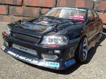 !!ヨコモ ドリパケ Ｄ－ＭＡＸ (カスタム) !! Ｒ３４ ＧＴ－Ｒボディ !! メカ・プロポ付きセット !! ￥100～売り切り ジャンクで!! _画像1