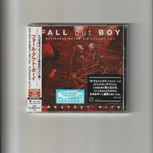 新品未開封/フォール・アウト・ボーイ FALL OUT BOY/ビリーヴァーズ・ネヴァー・ダイ Vol. 2 グレイテスト・ヒッツ BELIEVERS NEVER DIEの画像1