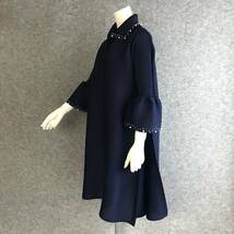 ◆新品◆*着心地抜群*パールビジュー*プリーツワンピース*NA*羽織/コートにも＊フォーマル*結婚式＊_画像4