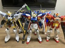 【組立済】HGAC ウイングガンダムゼロ ガンダムデスサイズ シェンロンガンダム ヘビーアームズ改 サンドロック 5体セット ジャンク HG_画像1