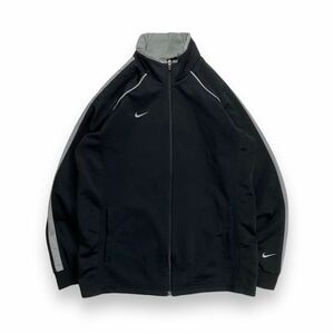 00s NIKE ナイキ トラックジャケット ジャージ ブラック LMy2k