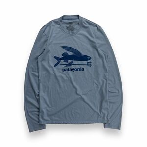 定番 Patagonia パタゴニア フライングフィッシュ 長袖 Tシャツ ロンT ライトブルー XS 