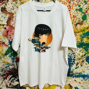 AKIRA ケイ リプリント Tシャツ 半袖 メンズ 新品 個性的 白 ホワイト アキラ　金田 正太郎 島 鉄雄 アキラ ジョーカー金田バイク