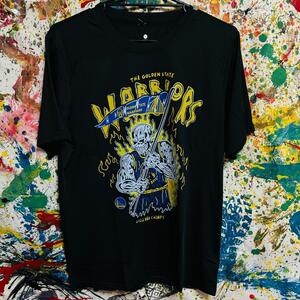 ウォーリアーズ リプリント Tシャツ 半袖 メンズ 新品 個性的 黒 NBA バスケ コービーブライアント LAKERS 八村塁 ステフィンカリー