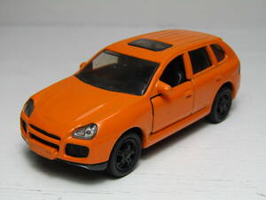  Porsche CAYENNE 1/64 ポルシェ カイエン 当時物 siku ドイツ製 USED 本体のみ 牽引フック装備 4WD オレンジ 1062 ドア開閉 