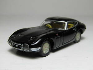 TOYOTA トヨタ 2000GT 株式会社トミー時代 亜鉛合金 JDM JDM TOMICA ラピタ YAMAHA 黒 日本名車 Black YAMAHA 007 1/59 2002 TOMY製 美品