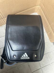 adidas ランドセル 黒★中古品