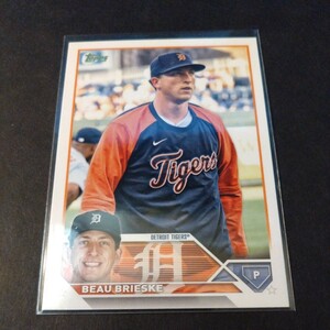 Topps 2023 タイガース Brieske選手 ブリースケ選手　SSP