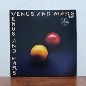 LP/ ポール・マッカートニー＆ウイングス☆PAUL McCARTNEY & WINGS「ヴィーナス・アンド・マース / VENUS AND MARS」ライナーノーツ付