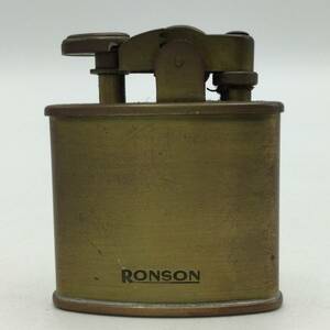 T34●【火花,着火未確認】RONSON Standard ロンソン オイルライター ※着火レバー不良 ジャンク 喫煙グッズ 喫煙具 現状品 ●