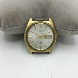 U4●【AT/稼働】本体のみ SEIKO セイコー LW ロードマチック 5606-7000 23石 自動巻 デイデイト メンズ腕時計 ※裏蓋に刻印あり 現状品 ●