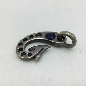 G118●【トップのみ】BWL ビルウォールレザー フック チャーム ペンダントトップ STERLING シルバー 総重量約13.36ｇ 現状品 ●の画像3