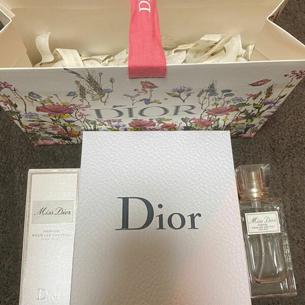 空箱 瓶の中身空です。ディオール Dior クリスチャンディオールヘアミスト