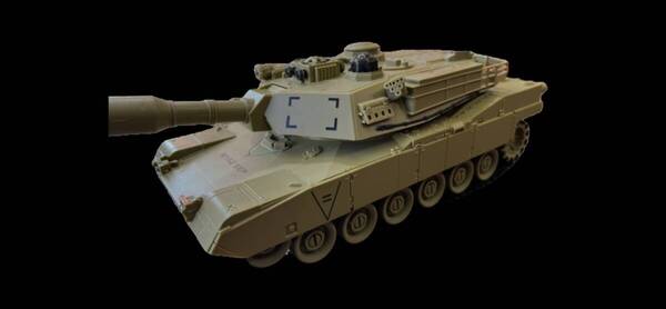 童友社 R/C WOLD BATTLE TANK 赤外線バトルシステム M1A2エイブラムス アメリカ軍 新品